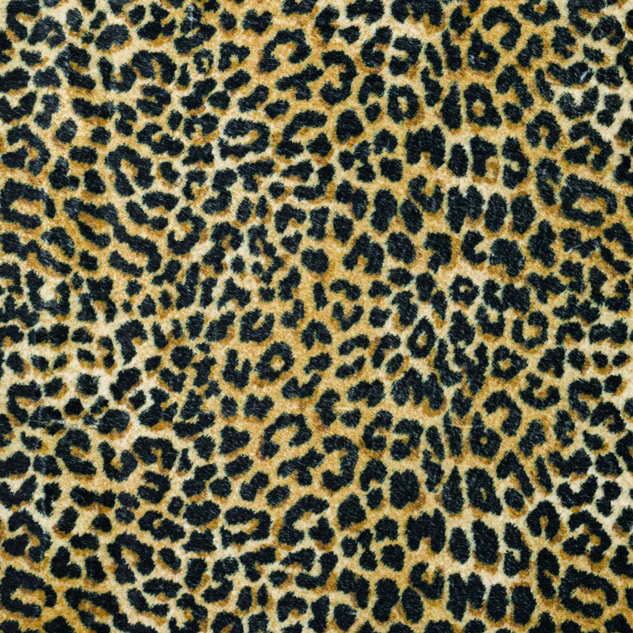 Akina Ultra-Soft Faux Fur Shag Rug with Animal Prints - Family & Pet Friendly, Easy Care Design