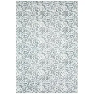 Akina Ultra-Soft Faux Fur Shag Rug with Animal Prints - Family & Pet Friendly, Easy Care Design