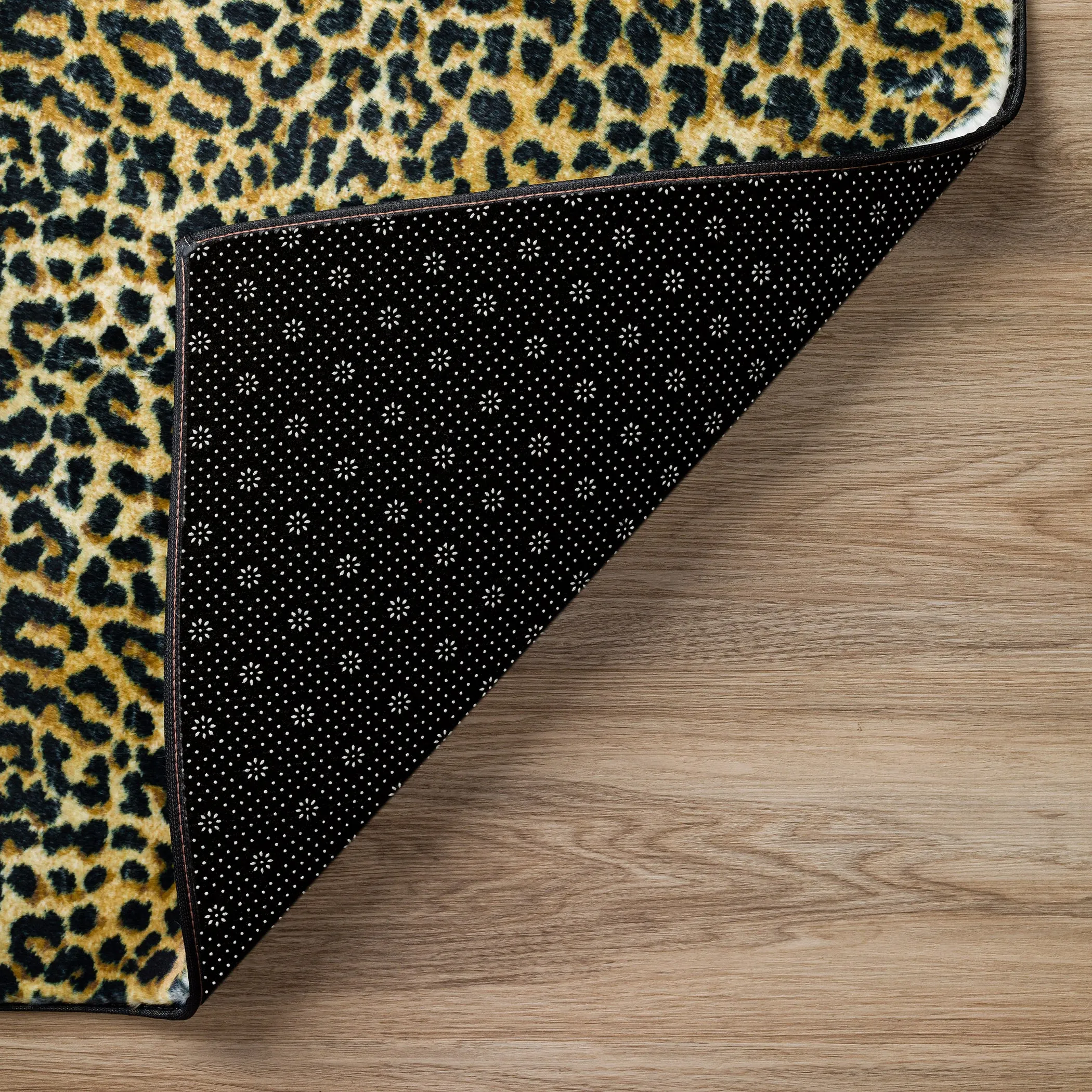 Akina Ultra-Soft Faux Fur Shag Rug with Animal Prints - Family & Pet Friendly, Easy Care Design