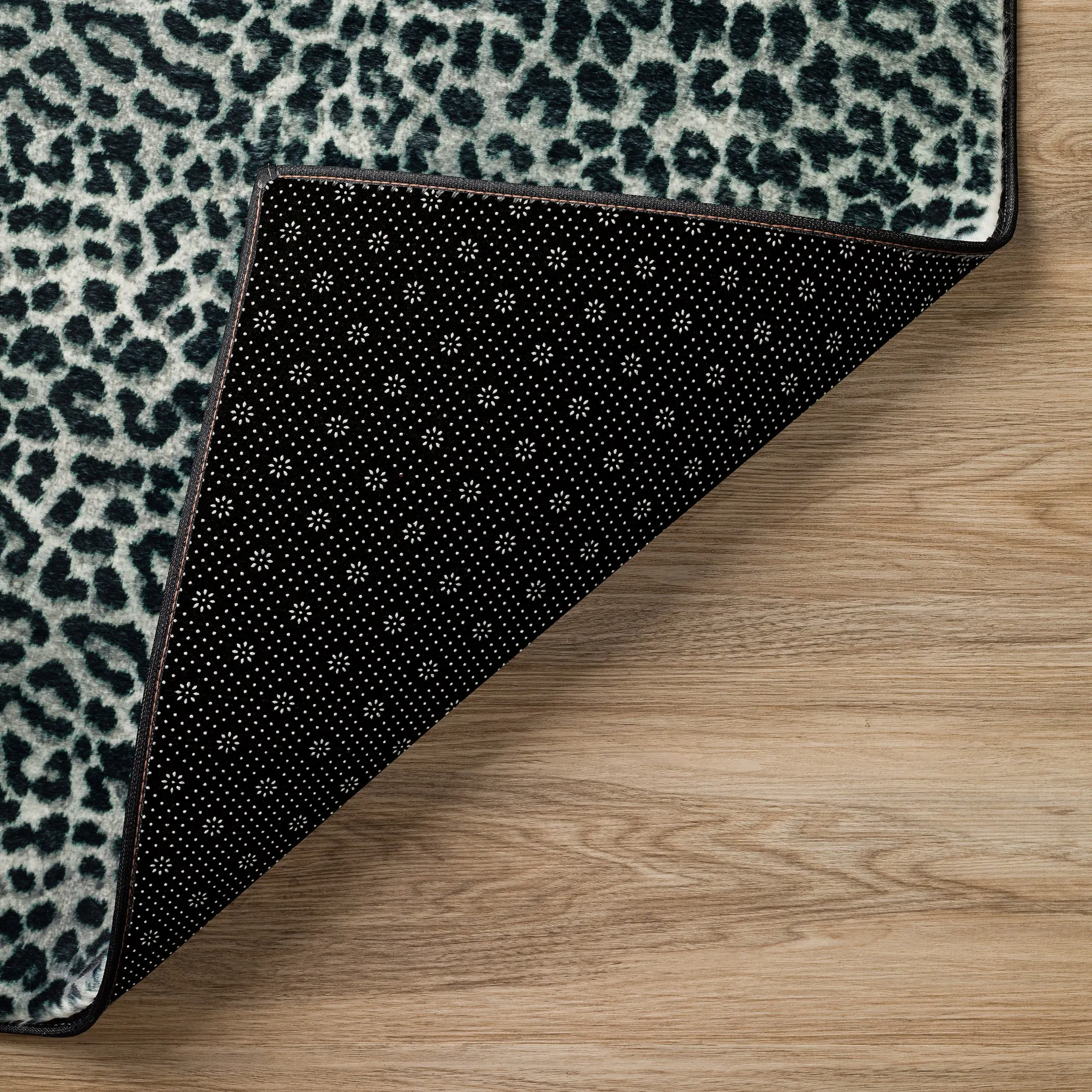 Akina Ultra-Soft Faux Fur Shag Rug with Animal Prints - Family & Pet Friendly, Easy Care Design