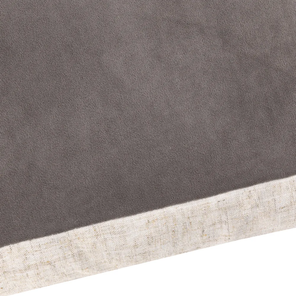 Auden Matte Velvet Cushion Taupe
