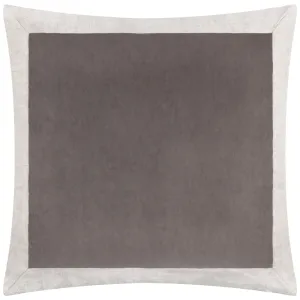 Auden Matte Velvet Cushion Taupe