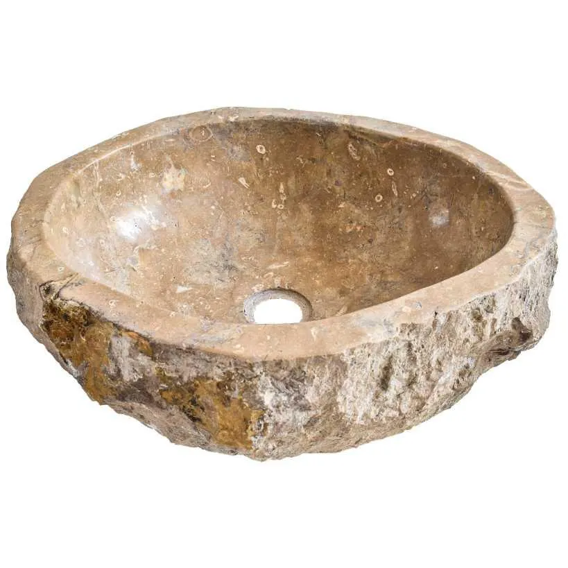 Bathroom Sink Stone Beige – Elegant Stone Sink for Modern Bathrooms