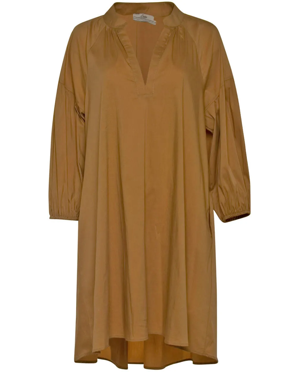 Beige Azuritis Mini Dress