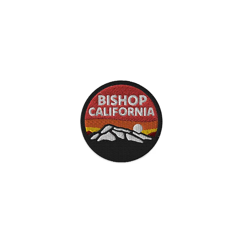 Bishop California Circular Patch