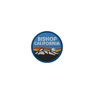 Bishop California Circular Patch