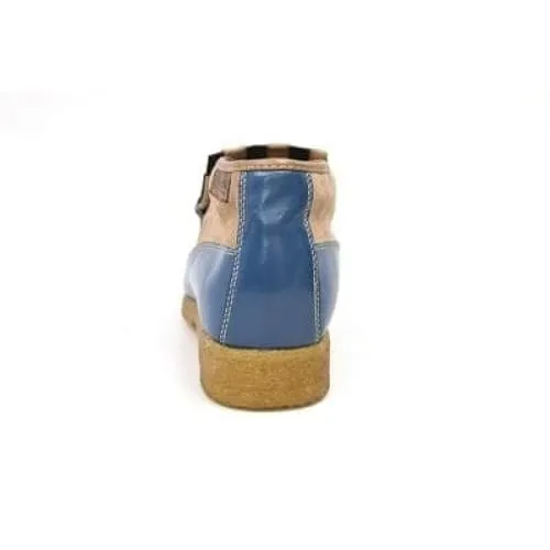 British Walkers Apollo 2 Men's Beige and Blue Snake Skin