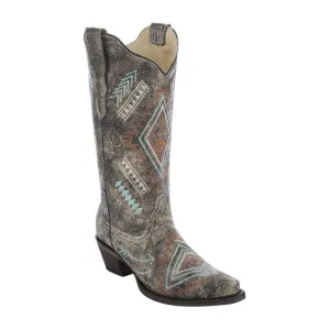 Corral Women's Aztec Print Boot E1037