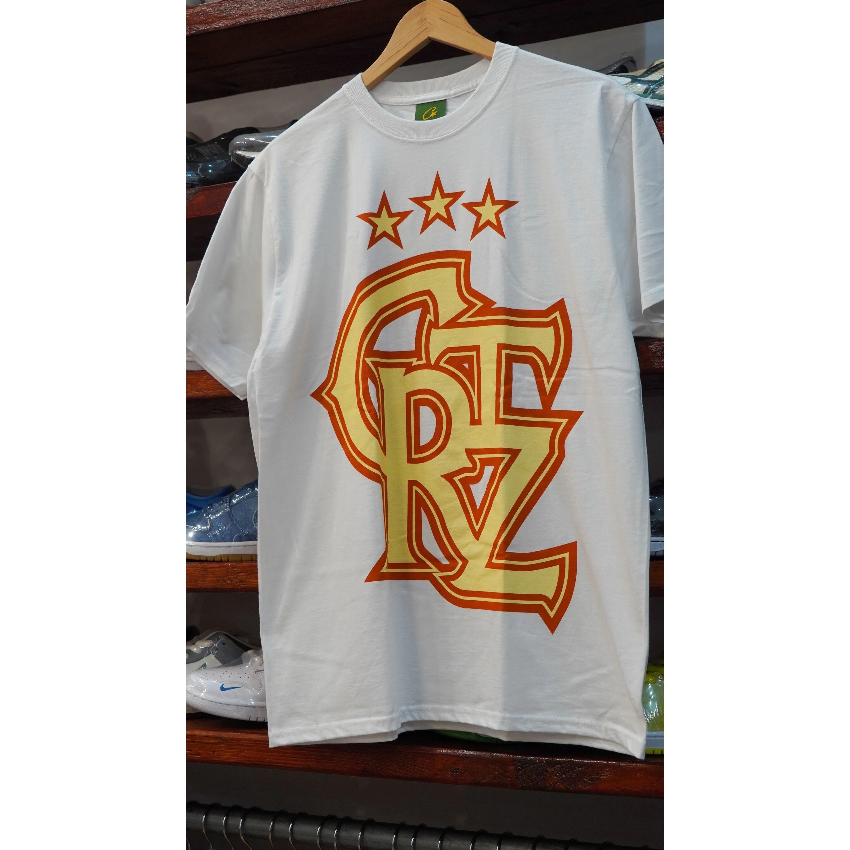 Corteiz Crtz Crest Tee White
