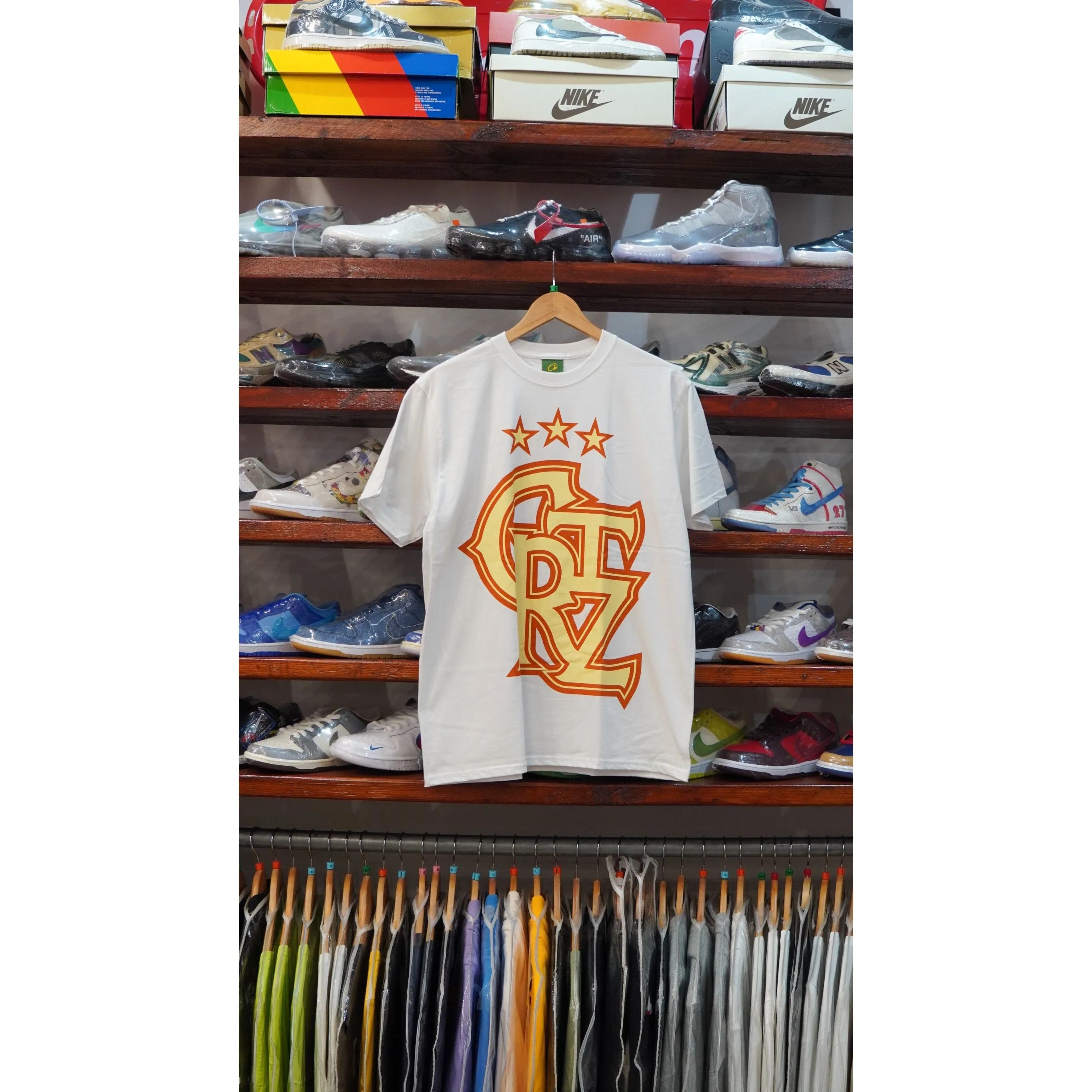Corteiz Crtz Crest Tee White