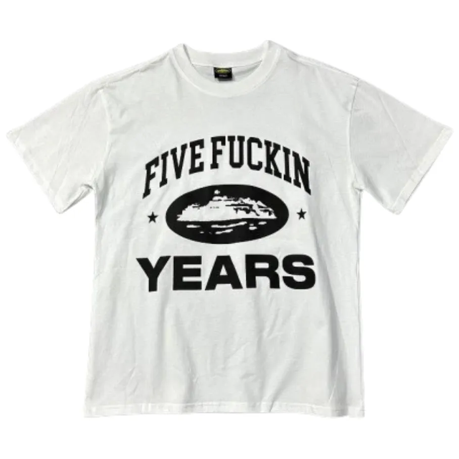 CRTZ FIVE YEARS TEE WHITE