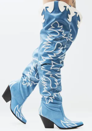 Denim Love Bandit Cowgirl Boot
