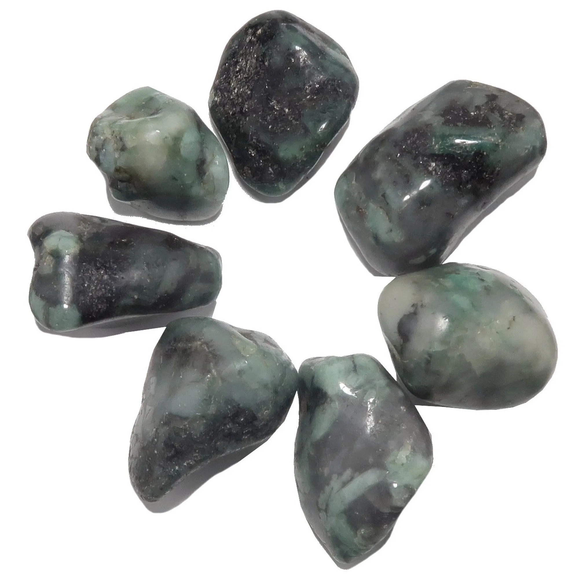 Emerald Tumbled Stone Royal Crystal