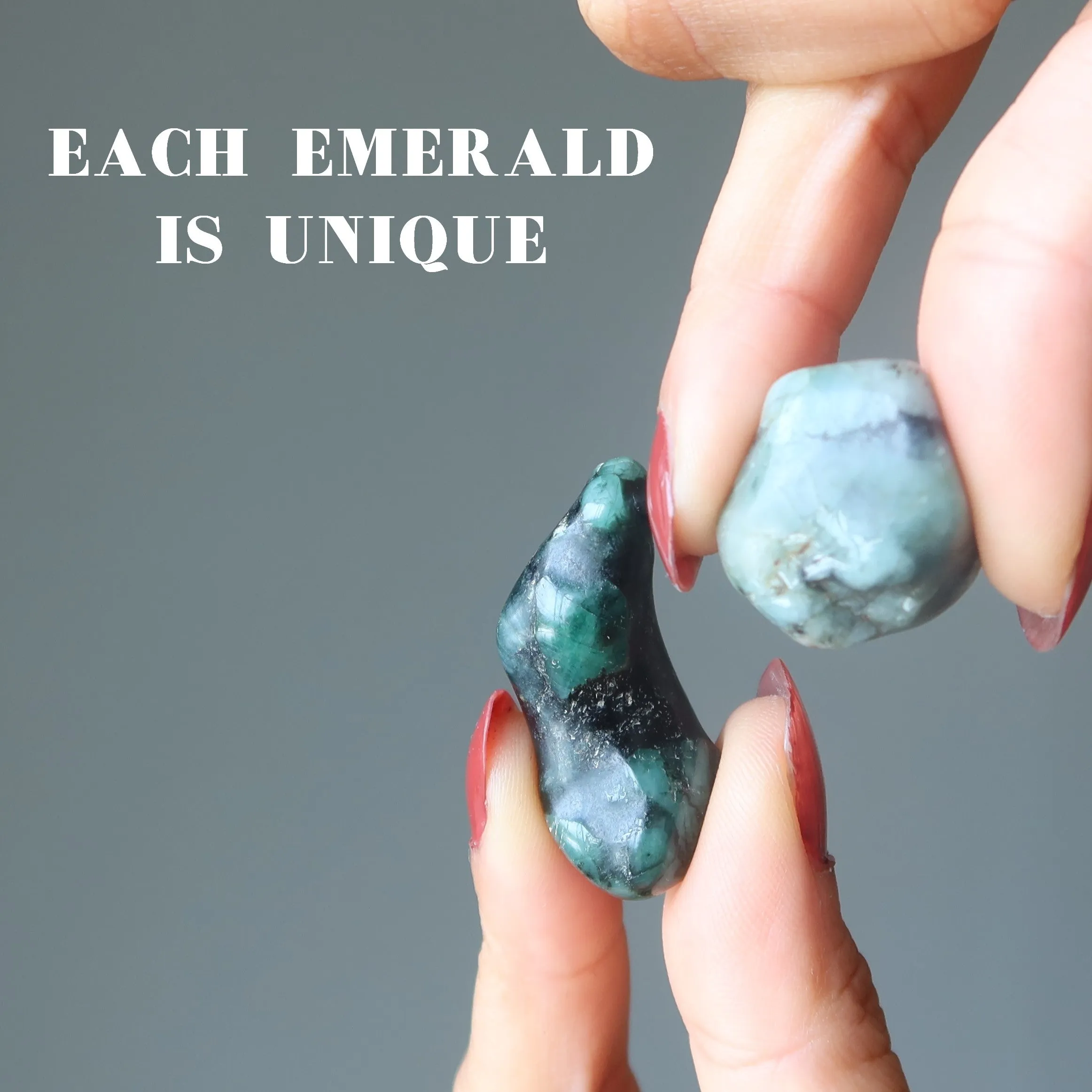 Emerald Tumbled Stone Royal Crystal