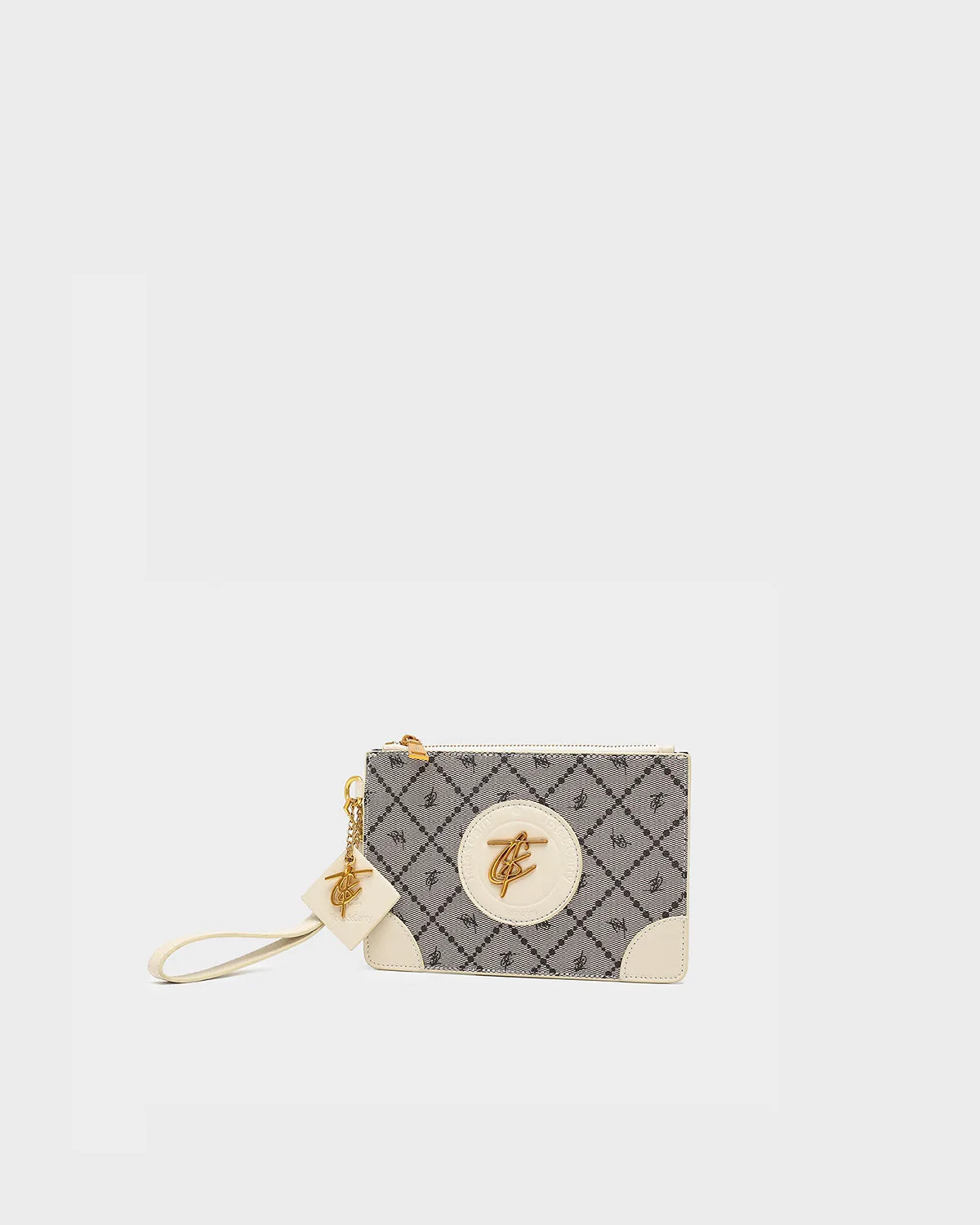 Glam Wallet in White