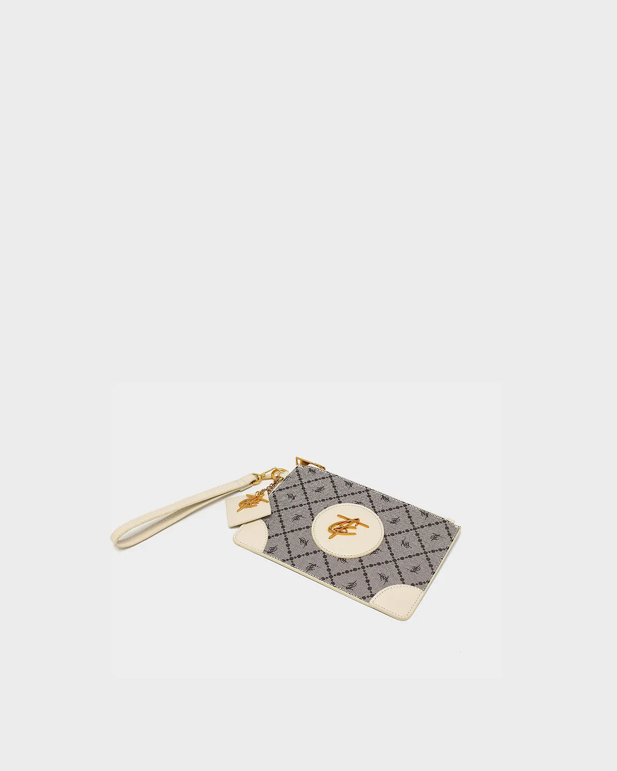 Glam Wallet in White