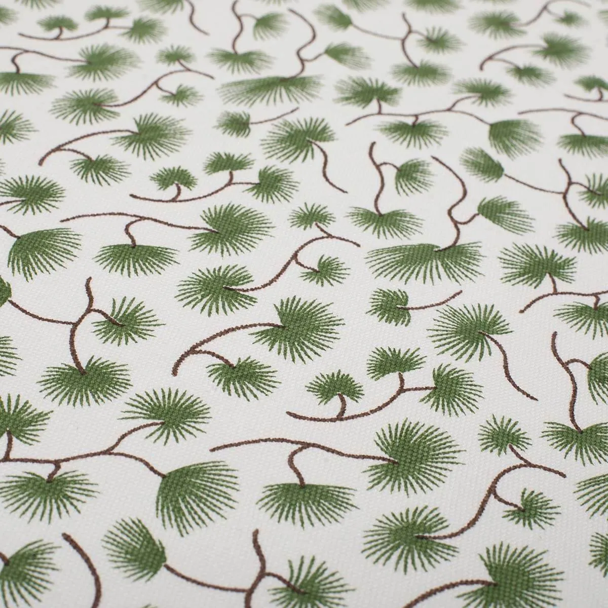 Green Pine Cushion Cover