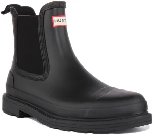 Hunter Command Chelsea In Black For Women