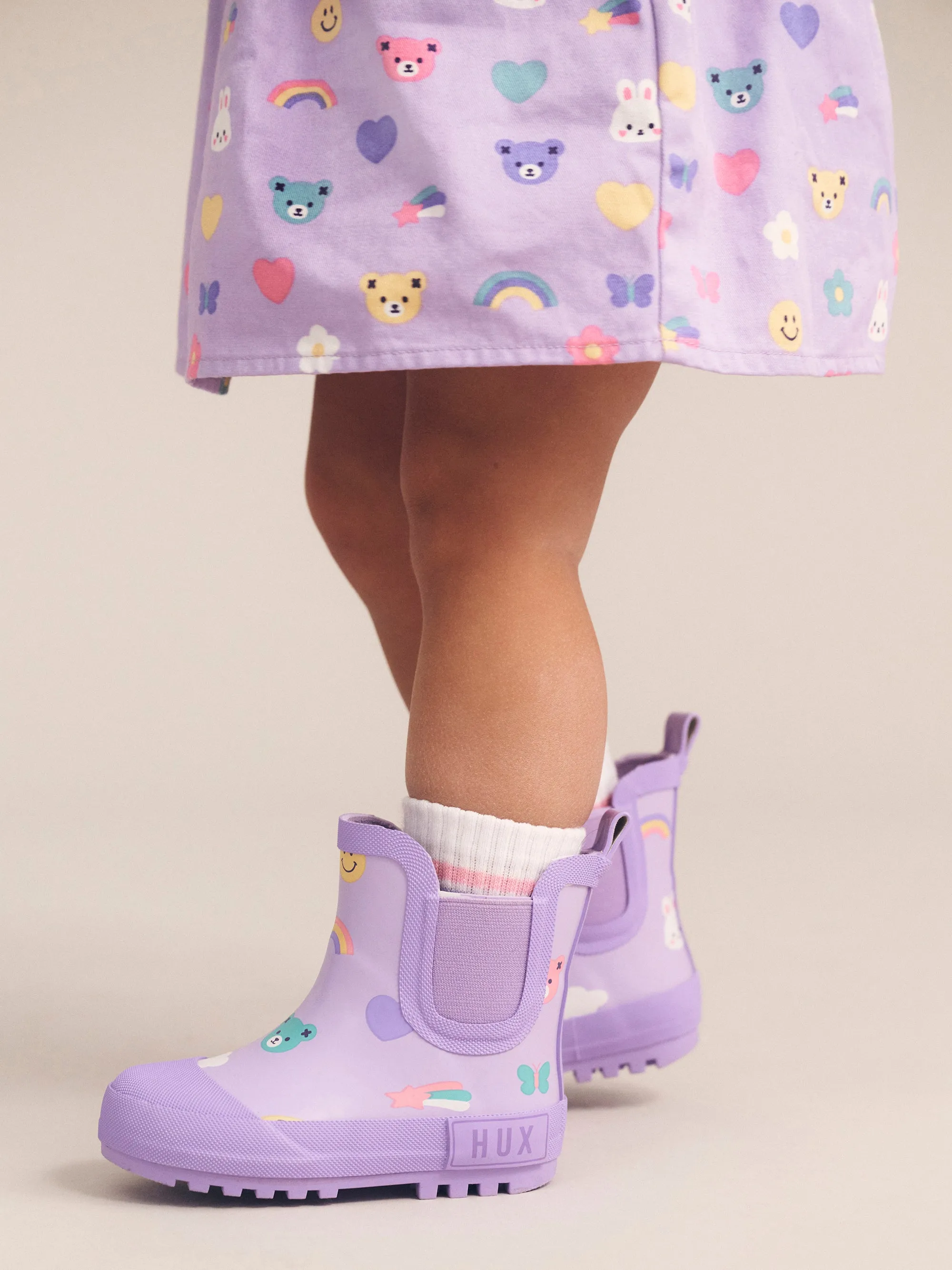 Huxbaby Hux Emoji Rainboot