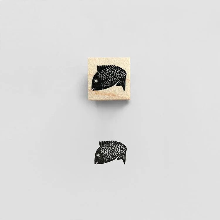 Japanese Rubber Stamp : Sea Bream Fish