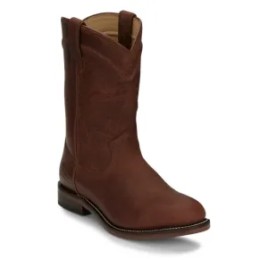 JUSTIN MEN'S BRASWELL 10" ROPER WESTERN BOOT - RP3740