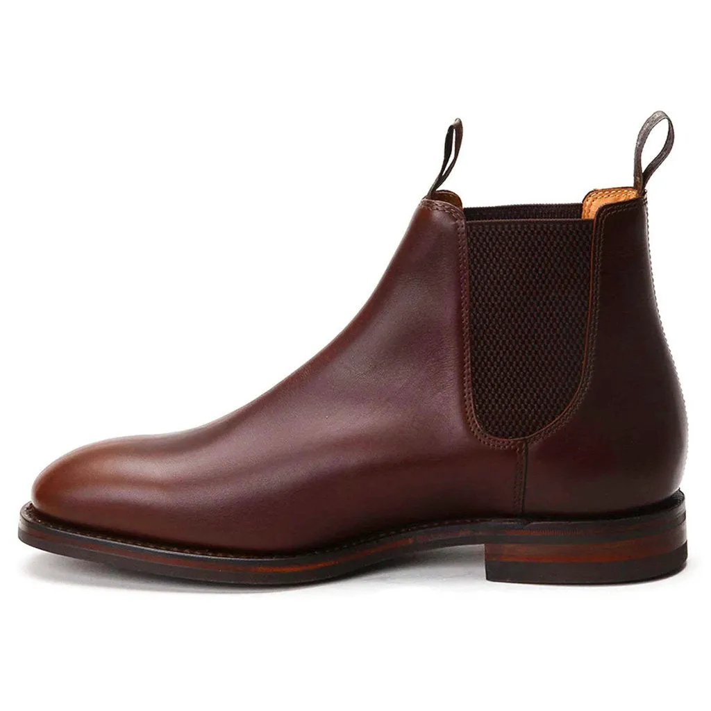 Loake Mens Boots Chatsworth Casual Slip-On Chelsea Ankle Waxy Leather - UK 8.5