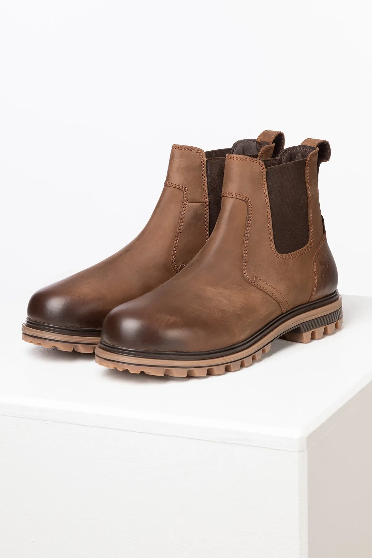 Men's Leather Market Boots - Ilkley