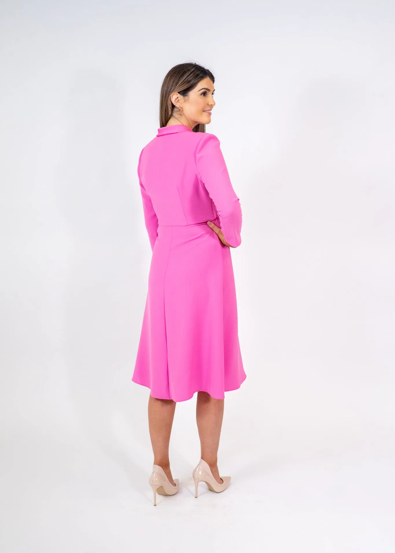 Moskada Hortenisa Pink Dress