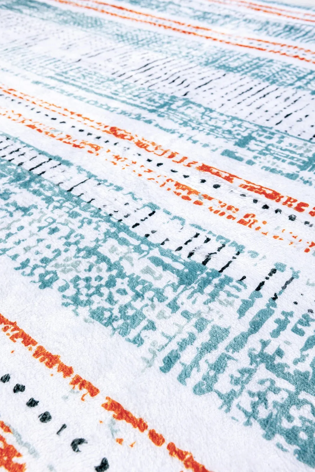 Orange Fleece Blanket, Large