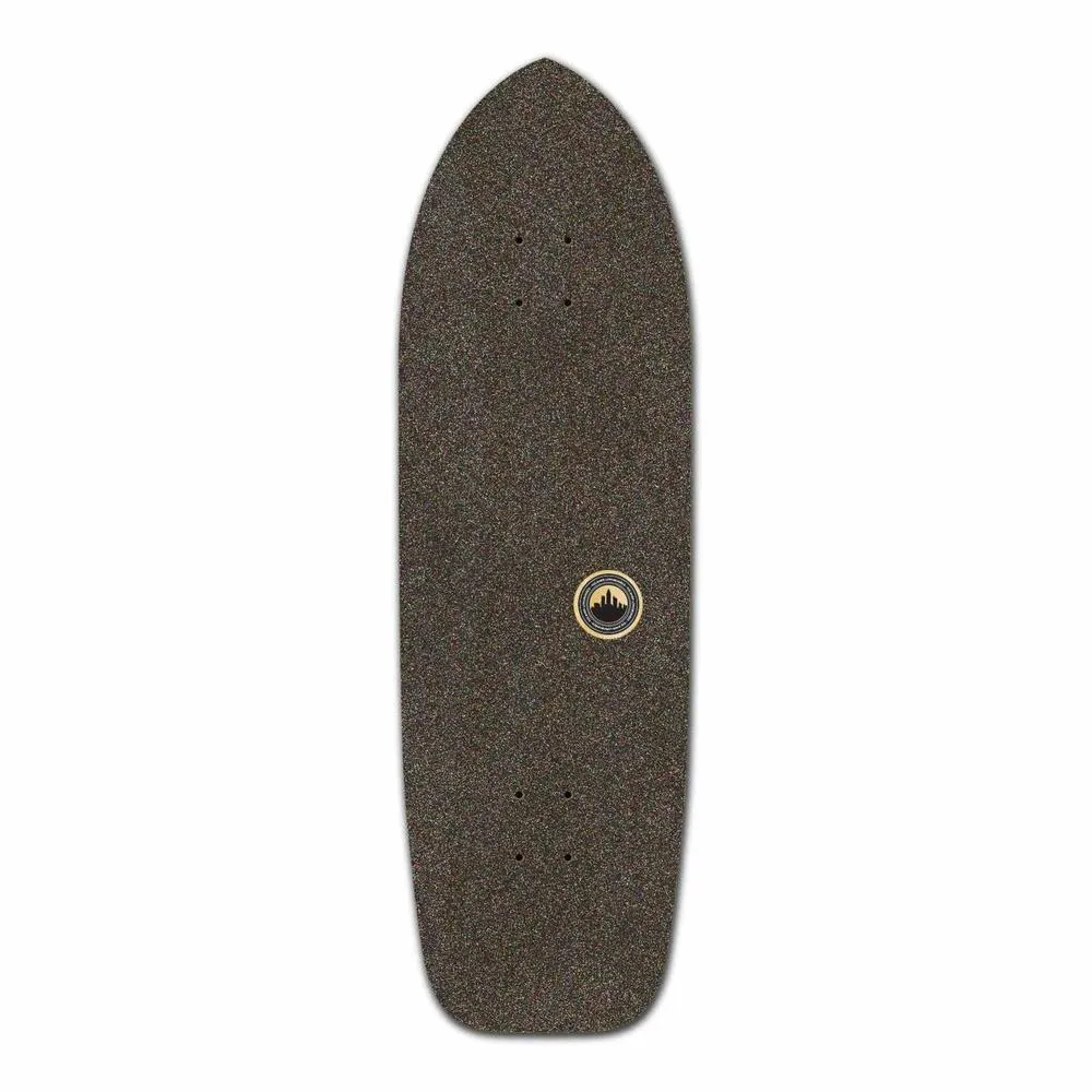 Punked Old School Longboard Deck - Dice