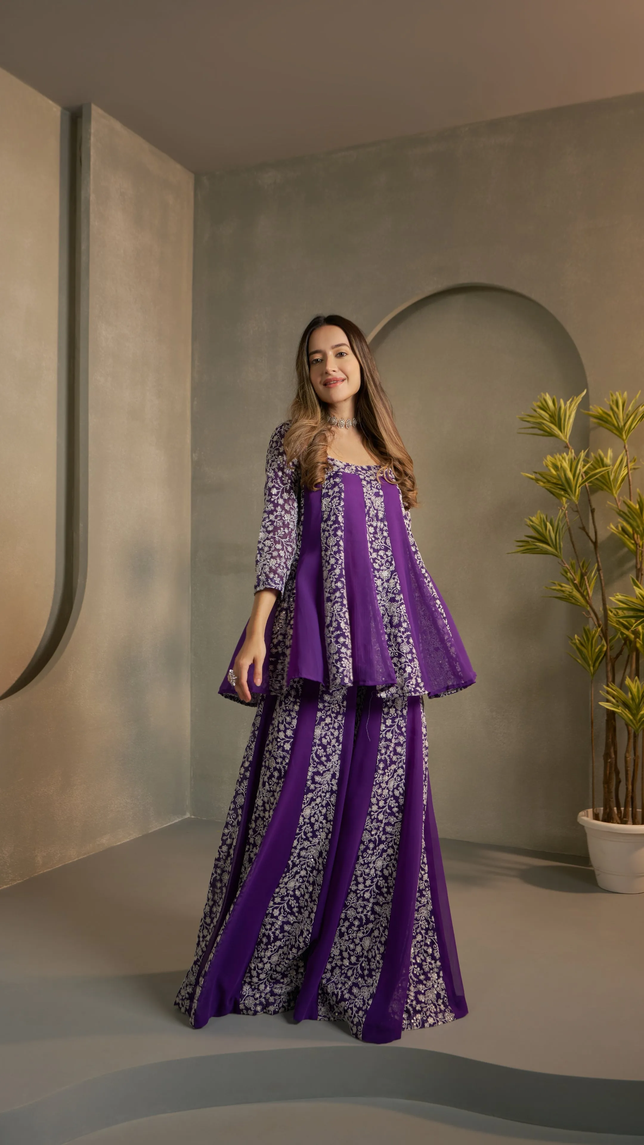 Purple kali Pants