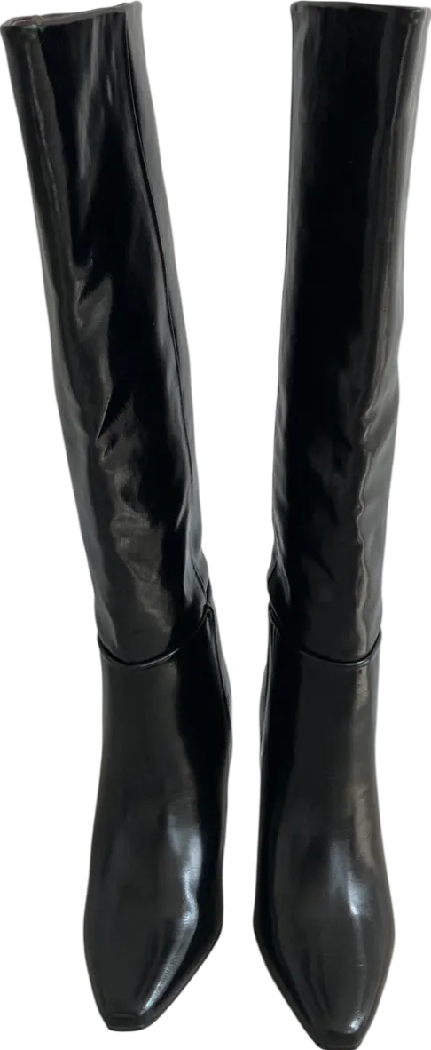 River Island Black Over The Knee Boots UK 6 EU 39 👠