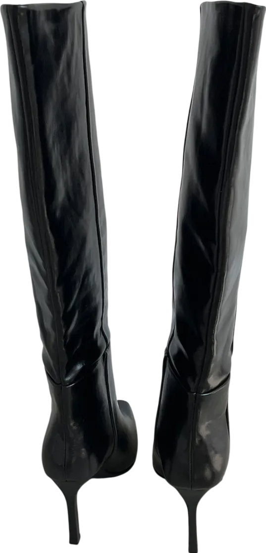 River Island Black Over The Knee Boots UK 6 EU 39 👠