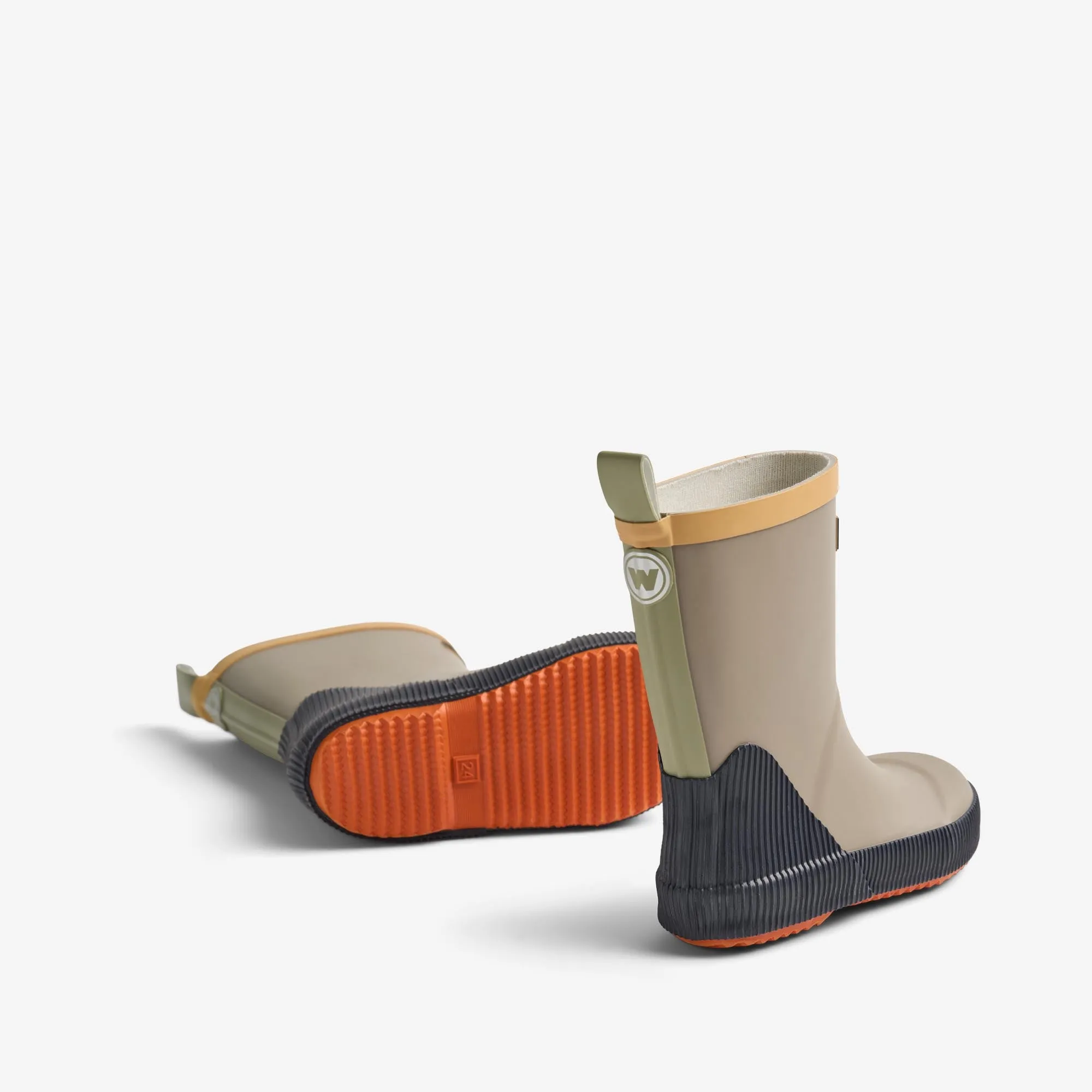 Rubber Boot Welly - beige