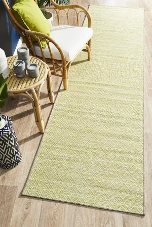Rug Culture Terrace 5500 Green Runner Rug