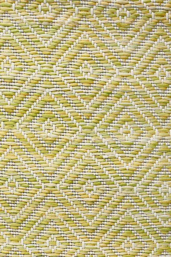 Rug Culture Terrace 5500 Green Runner Rug