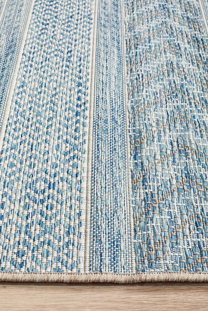 Rug Culture Terrace 5505 Blue Runner Rug
