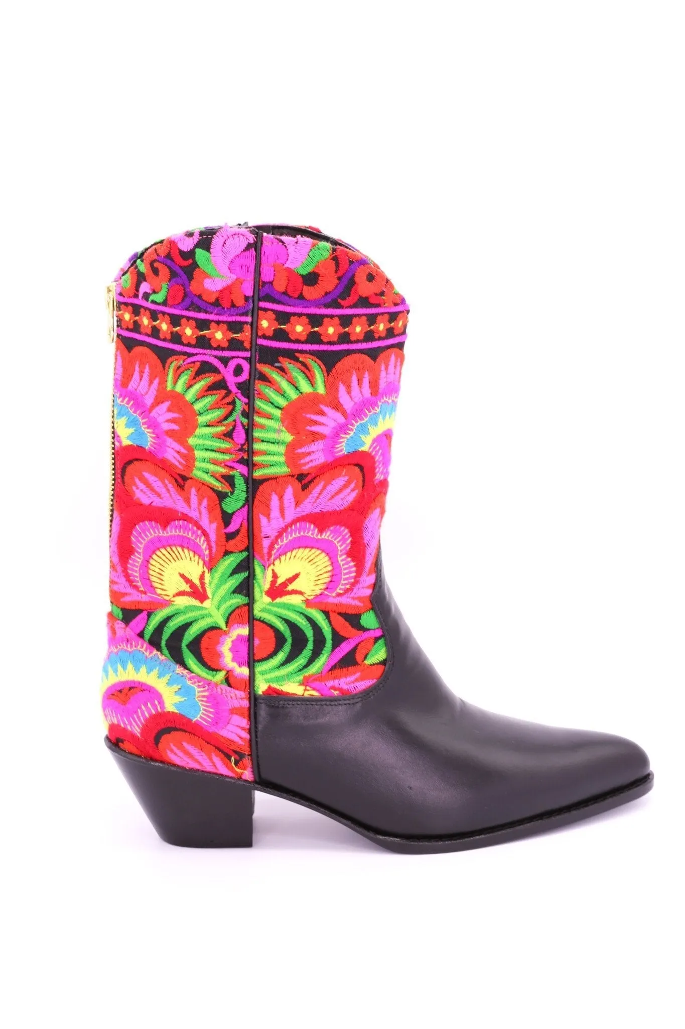 SELINA EMBROIDERED WESTERN COWBOY BOOTS