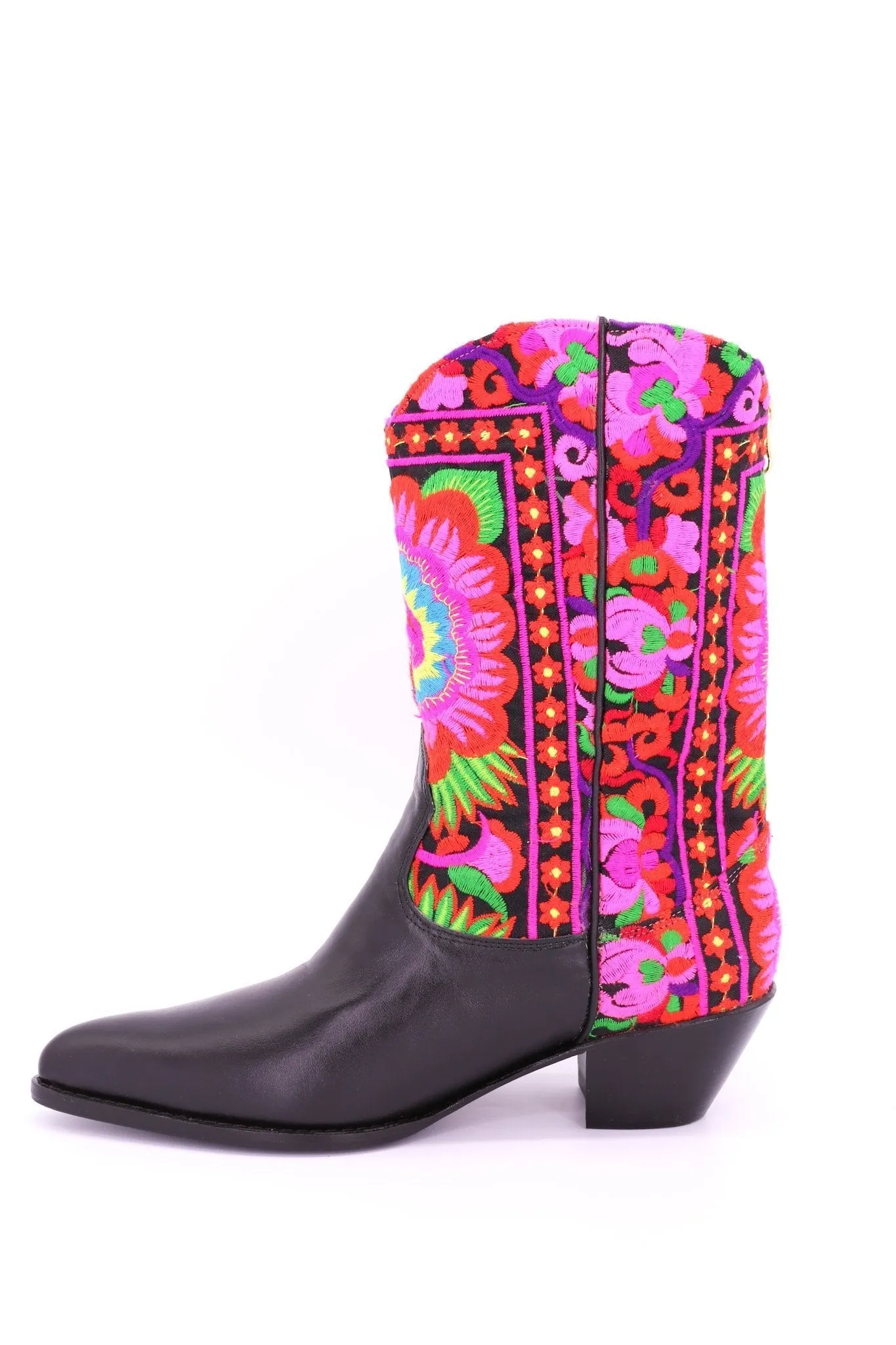 SELINA EMBROIDERED WESTERN COWBOY BOOTS