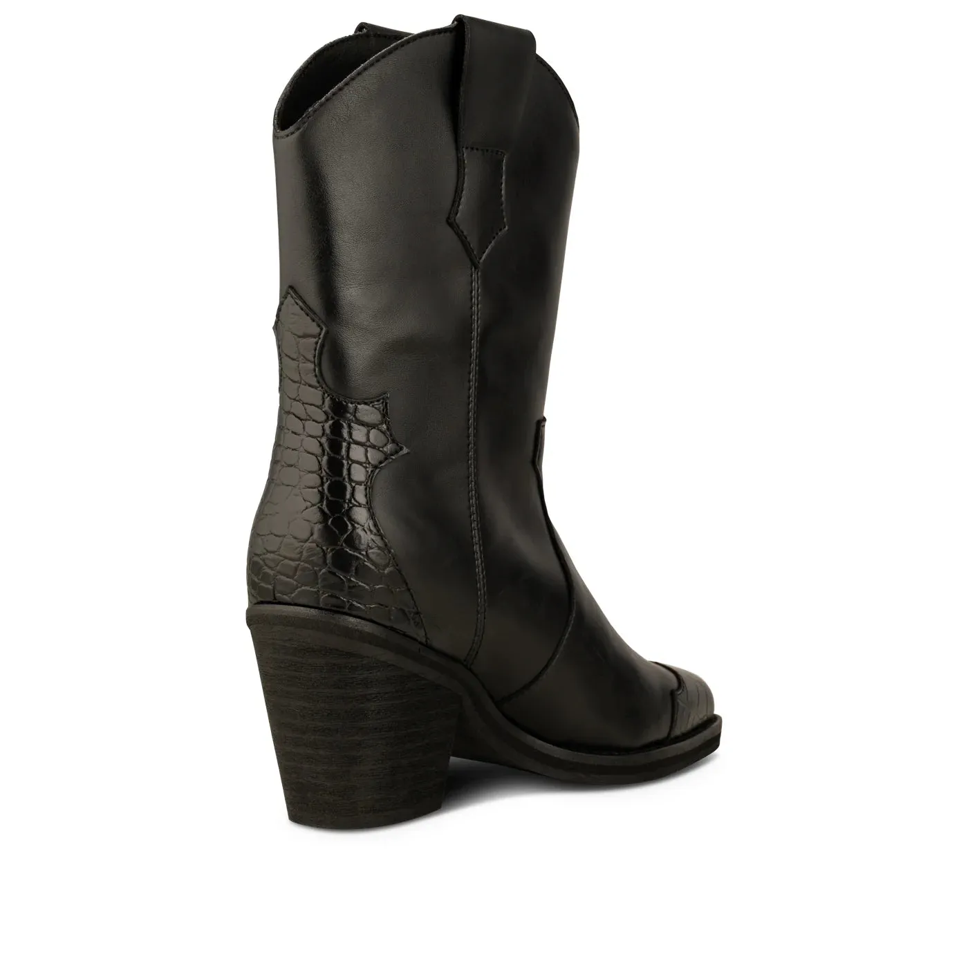 Shoe the Bear Nancy Western Boot in Black