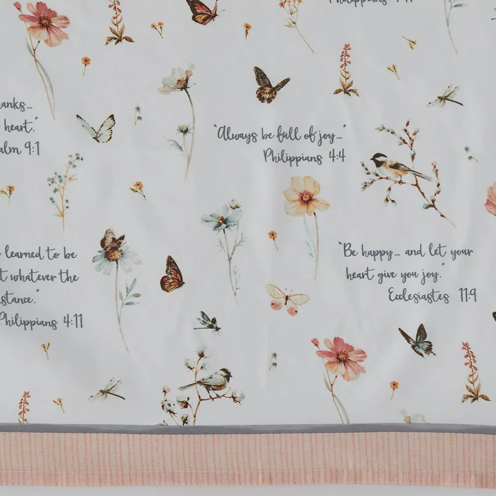 SKL Home Country Weekend Naturalist Look Window Valance - 58 X 13". Blush