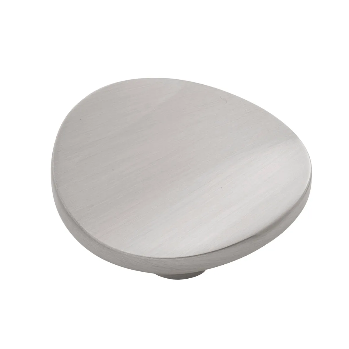 Vale Collection Knob 1-3/4 Inch Diameter Satin Nickel Finish