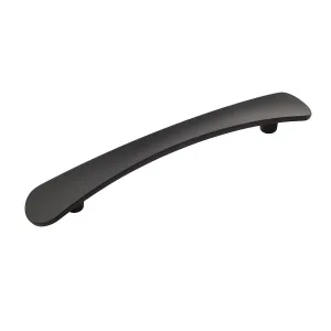 Vale Collection Pull 5-1/16 Inch (128mm) Center to Center Matte Black Finish