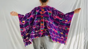 Vintage Churrancho Ceremonial Hand-Woven Guatemalan Huipil