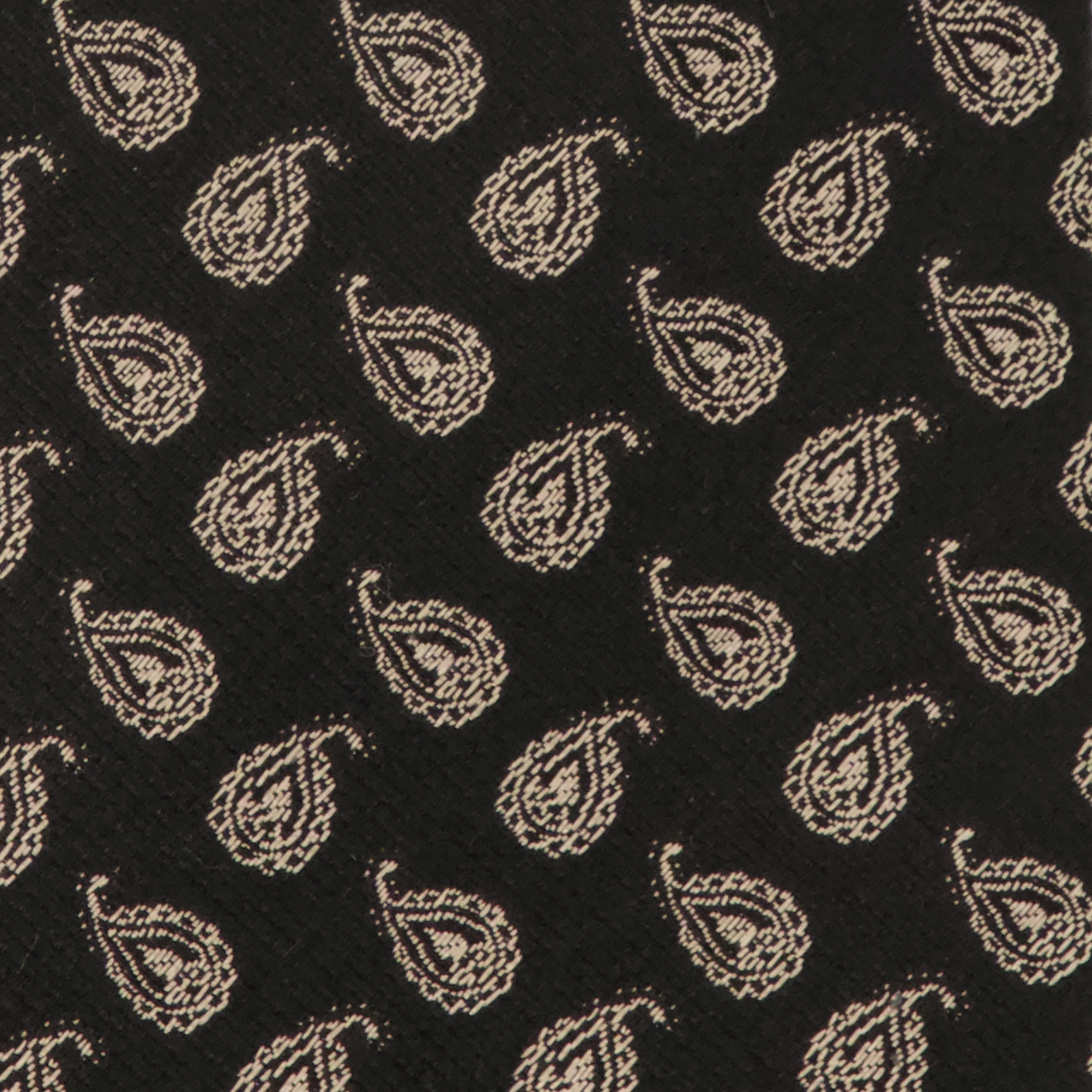 Waverly Paisley Black Tie