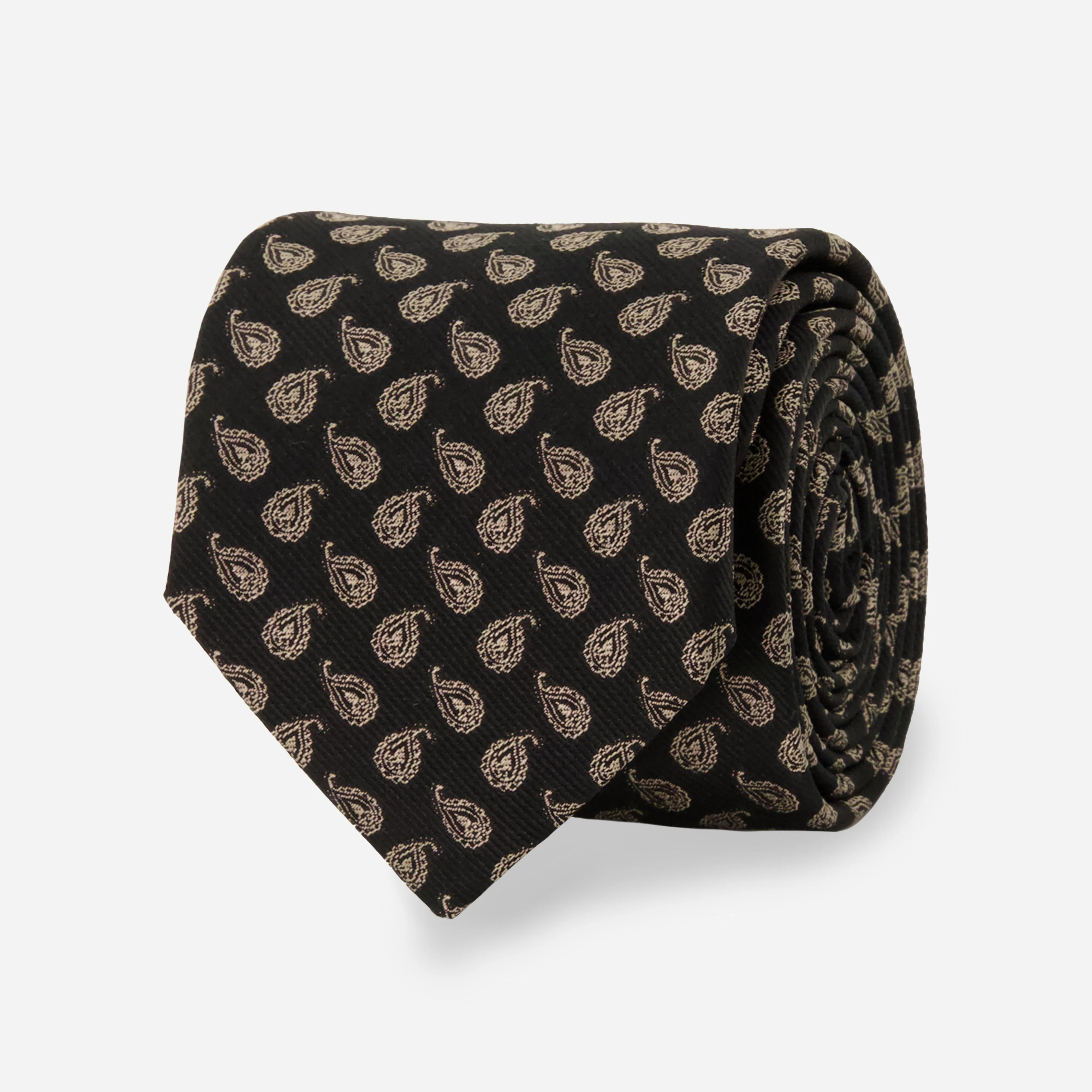 Waverly Paisley Black Tie