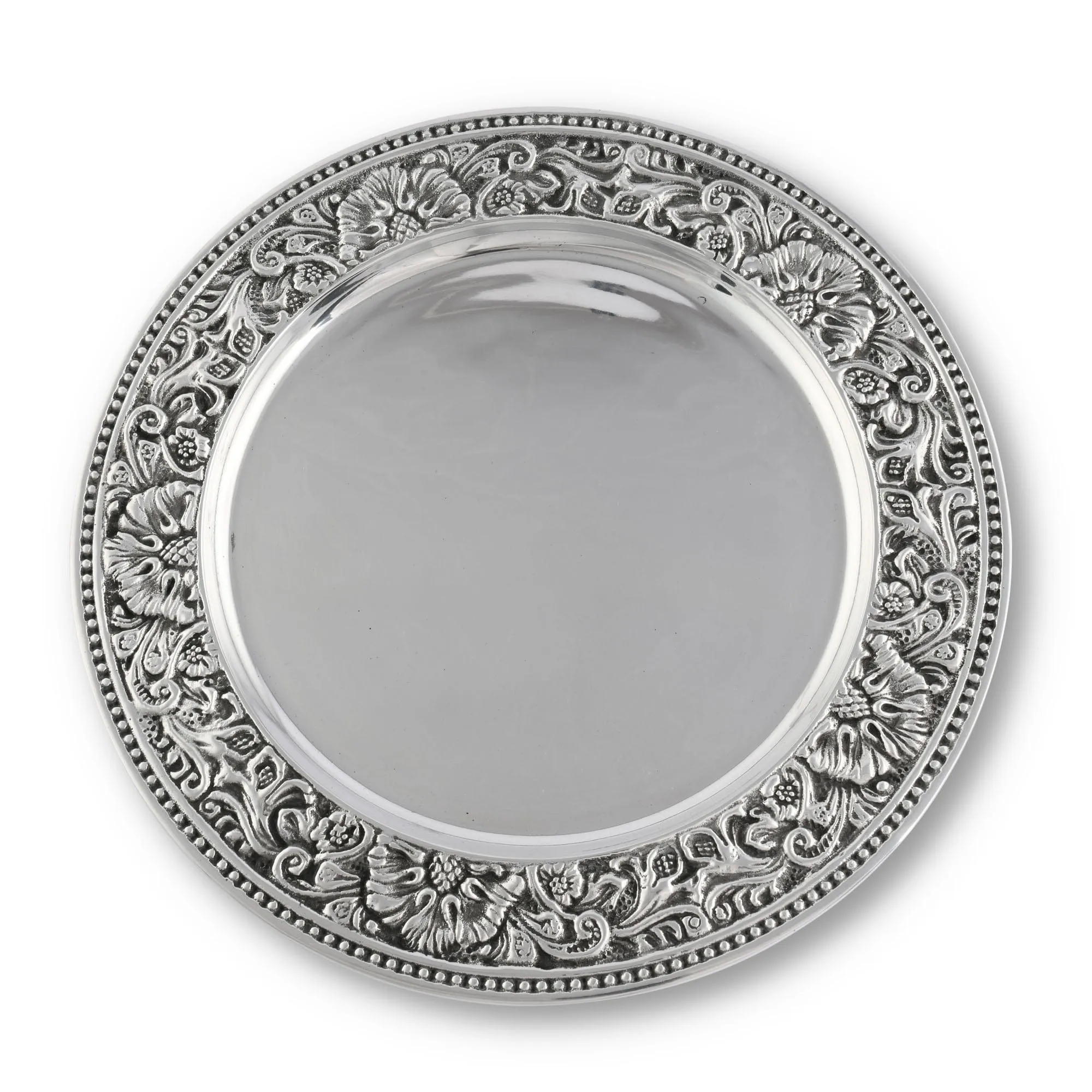 Western Concho Engraved Charger