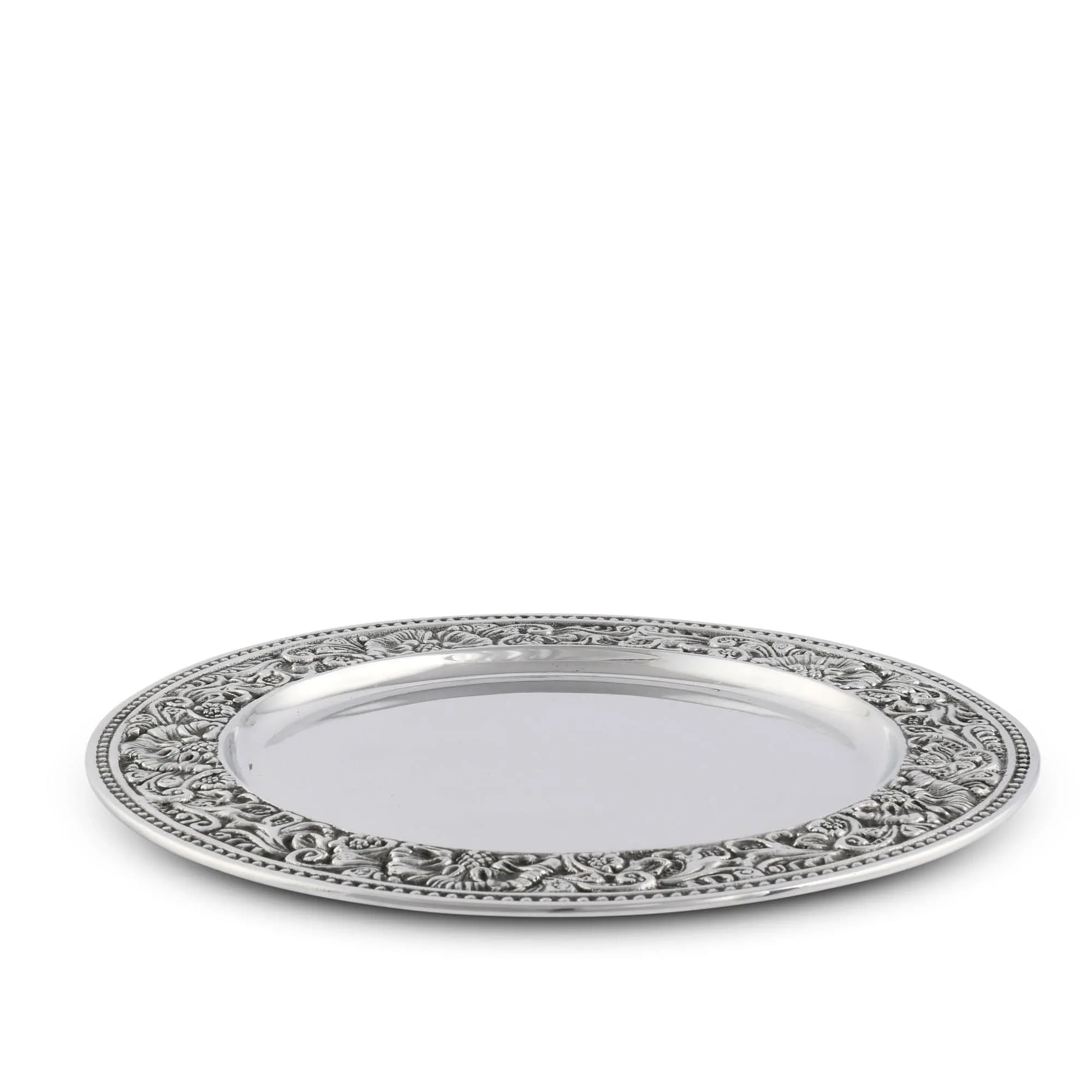 Western Concho Engraved Charger